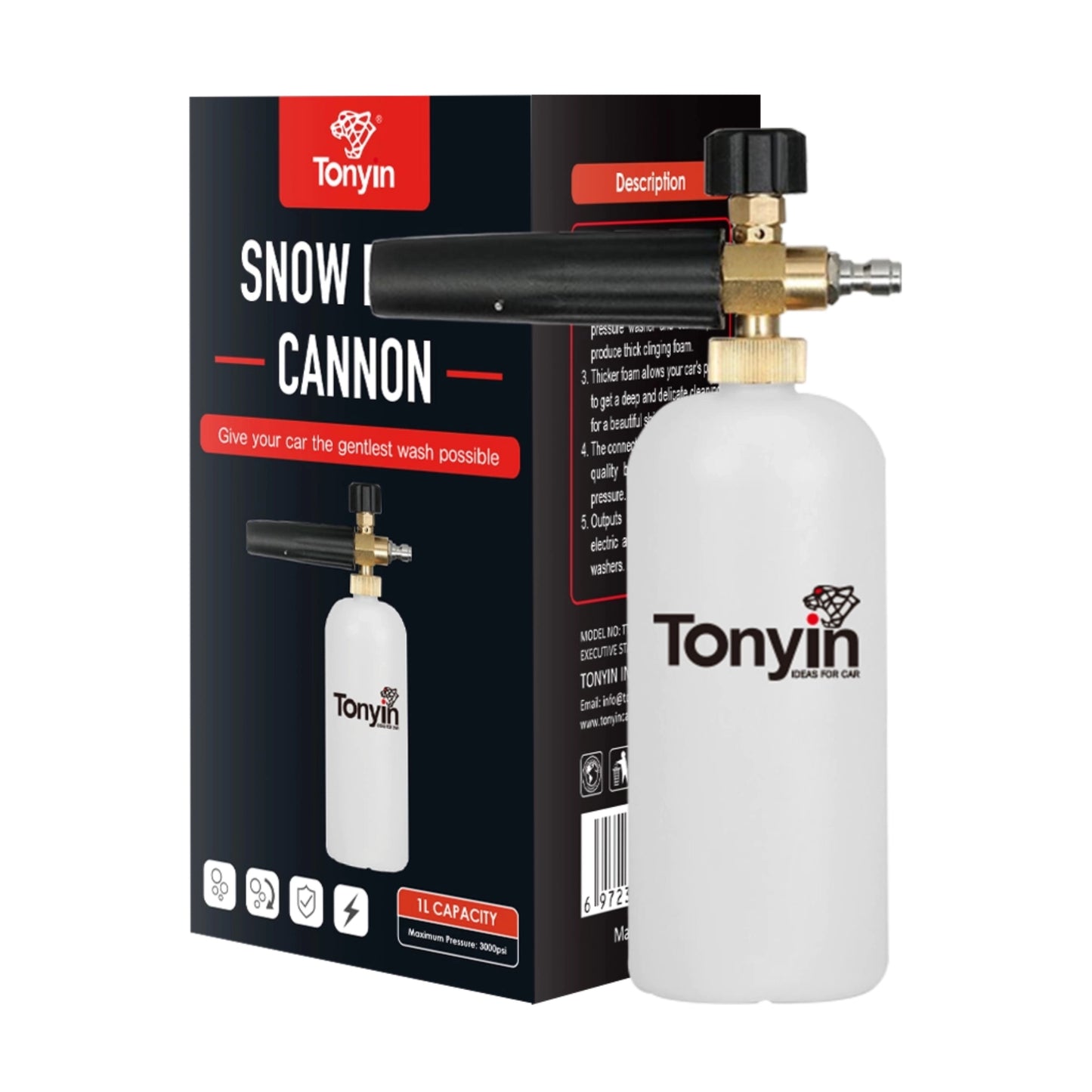 Snow Foam Cannon (without spray gun) (TT02A)