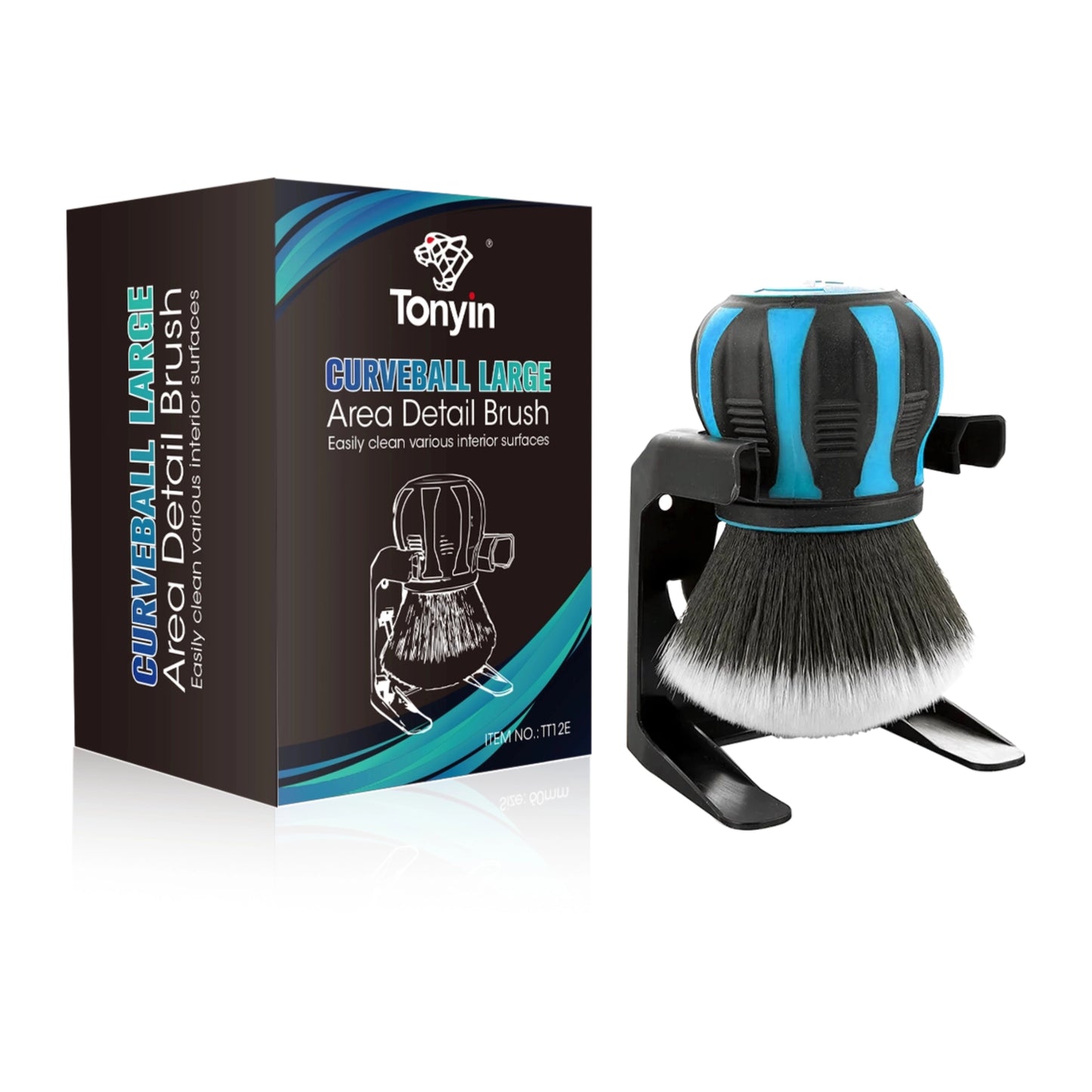 Tonyin Curveball Large Area Detail Brush (TT12E)