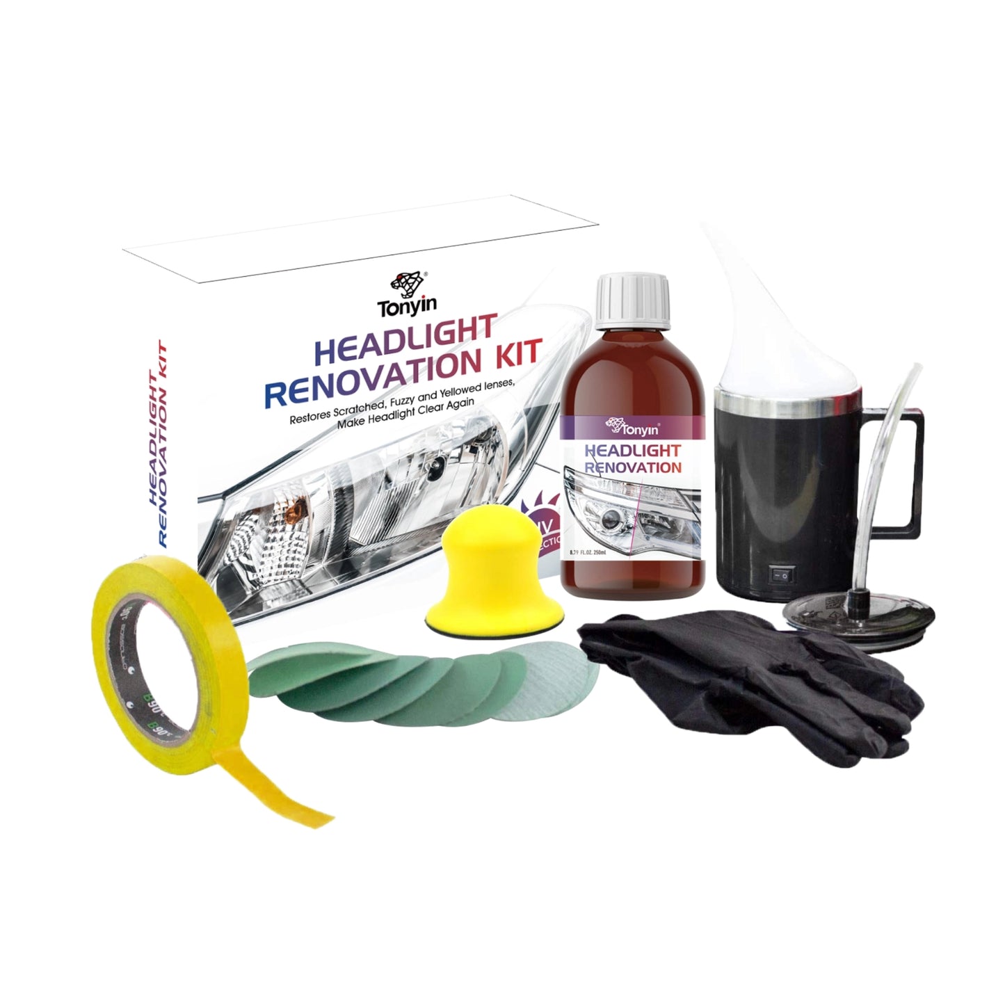 Headlight Restoration Kit (TD12)