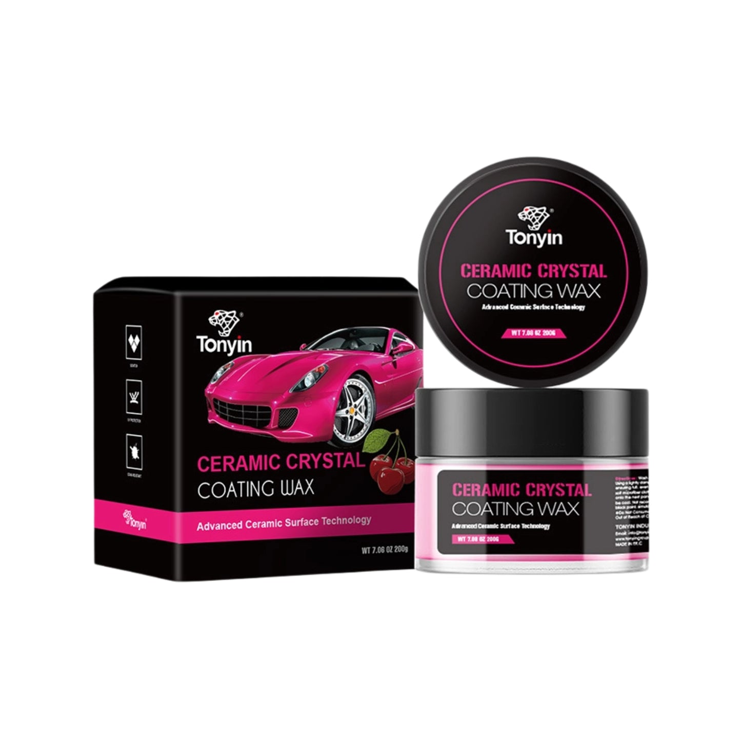 Tonyin Ceramic Crystal Coating Wax 200G (TW04A)